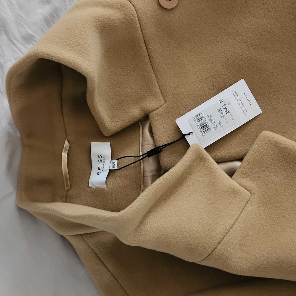 NWT REISS | Sicily Wool Coat - Picture 10 of 12